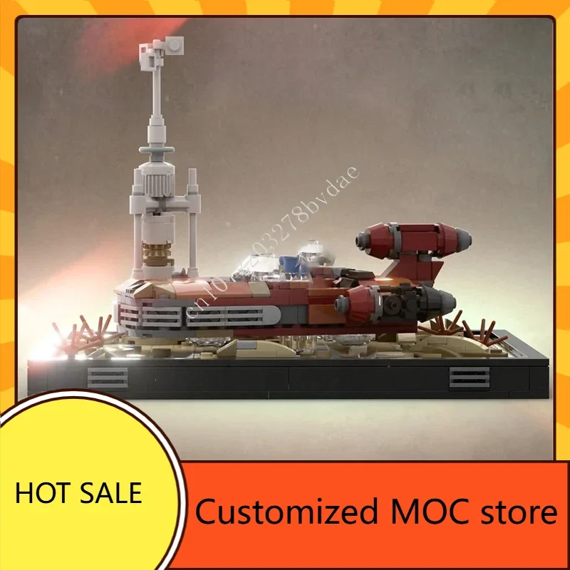 647 قطعة PiXEL-DANs الحليب والرمل حرب الفضاء MOC سفينة الفضاء معركة الألغاز CityArchitecture عيد الميلاد DIYAassembly لعبة هدية للأطفال #3