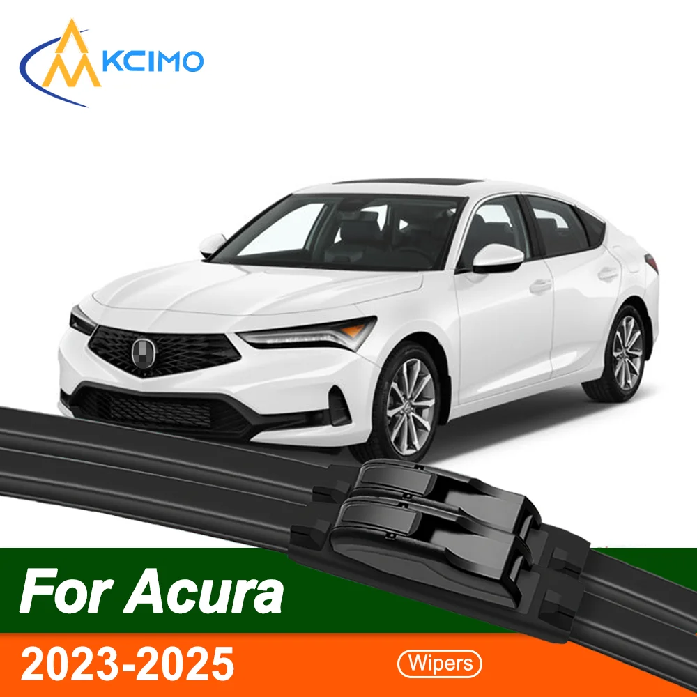

For Acura Integra DE4 DE5 (Type S) 2023-2025 Front Windshield Wiper Blades 2pcs Windscreen Window Accessories Easy to install