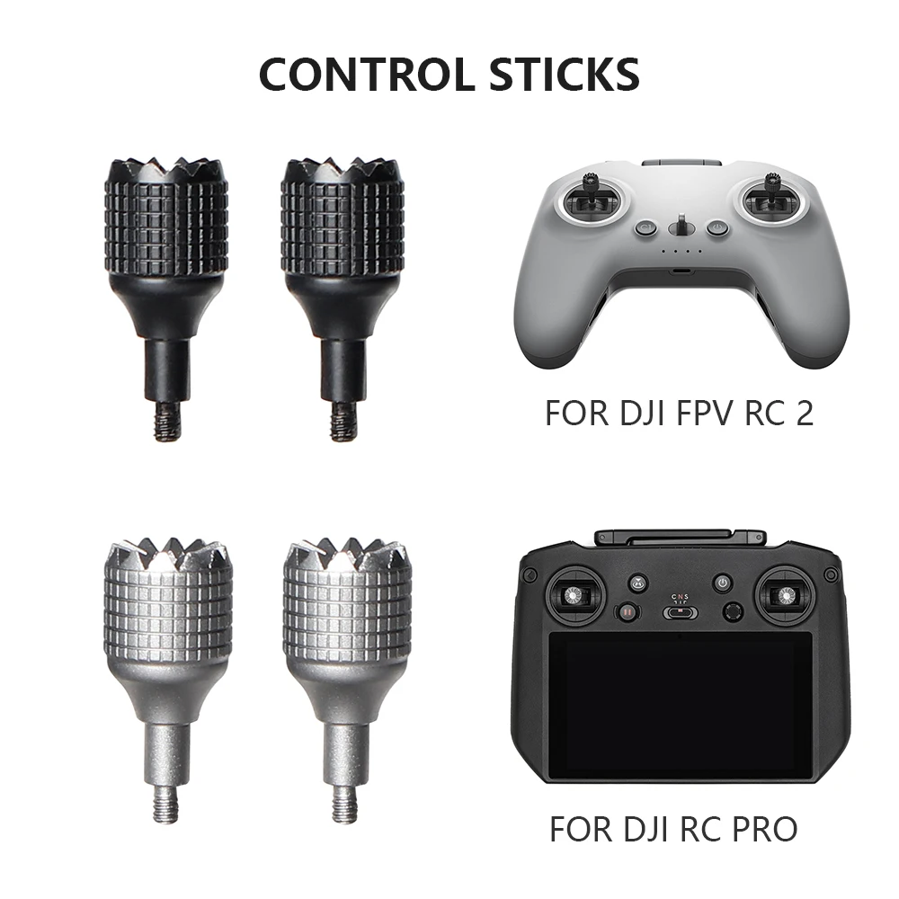 Joystick for DJI Avata 2/Mavic 3 Pro for DJI RC Pro Remote Controller Thumb Rocker FPV Controller Sticks Replacement Accessories