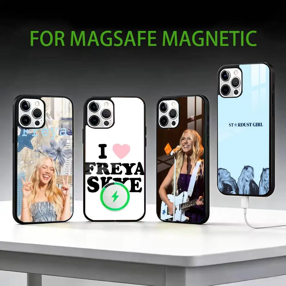 

F-Freya S-Skye Phone Case For iPhone17,16,15,14,13,12,11 Plus,Pro Max Magnetic For Magsafe Wireless Charging