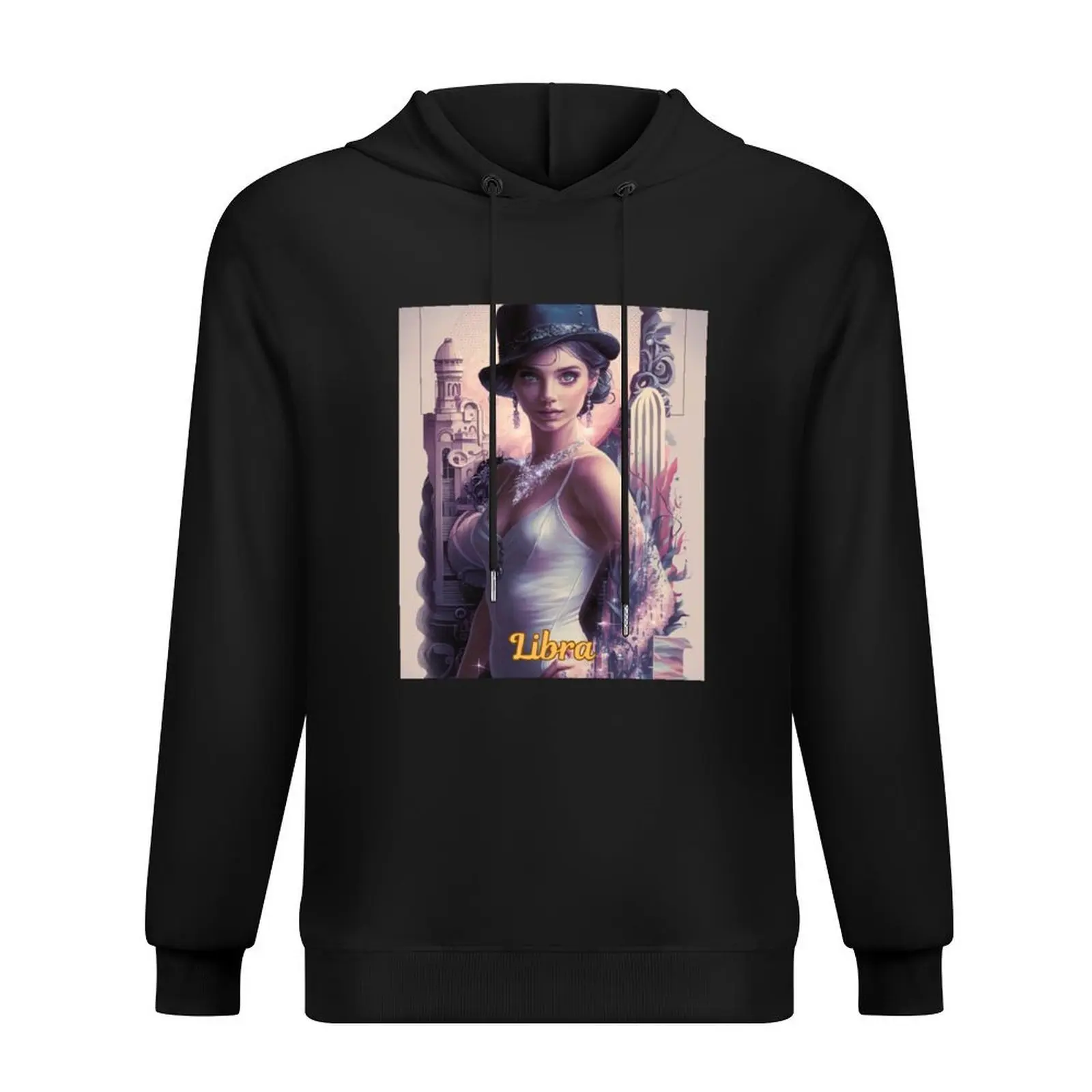 

Libra Zodiac, whimsical lady, libra girl sexy Hoodie anime clothing men's sweat-shirt men's clothing tracksuits