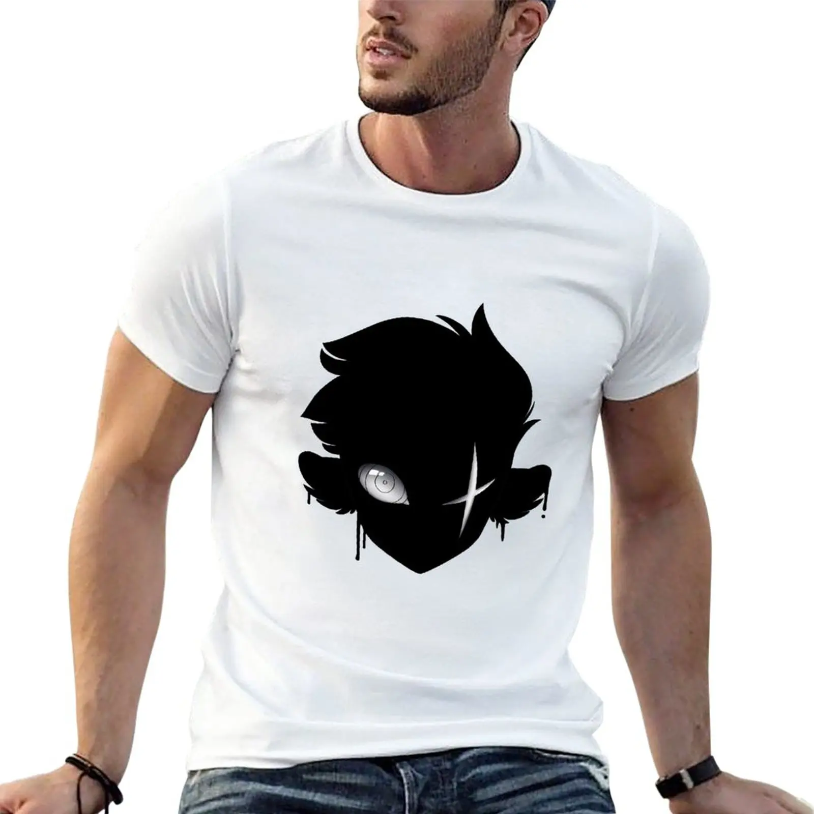 Uchu, The Crawling Black T-Shirt custom t shirt summer tops t-shirts man mens graphic t-shirts