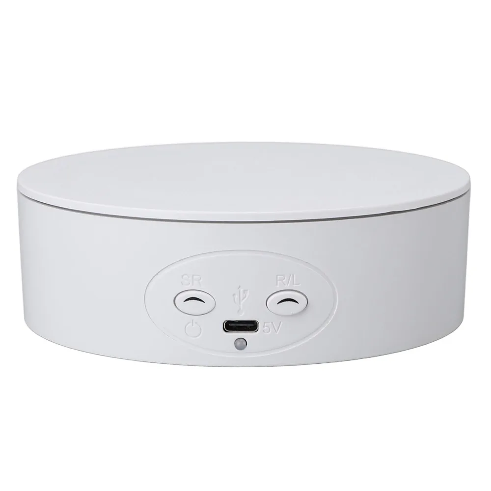 

Электрическая вращающаяся подставка для демонстрации товаров, 5 дюймов, с поворотом на 360 градусов, для магазинов