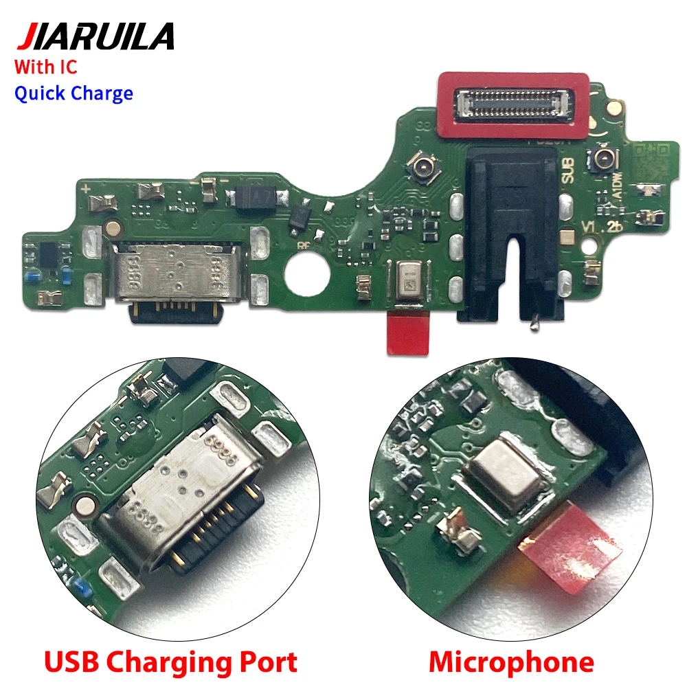 For Infinix Hot 60i 5G X6730 Hot 50 4G Smart 10 X6725 Note 50X 5G Dock USB Charger Board Port Connector Charging Flex Cable