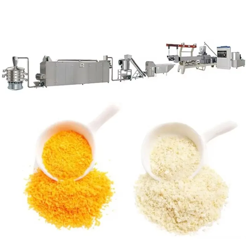 Máquina de Pan Rallado Totalmente Automática de Gran Capacidad Personalizada, Línea de Producción Comercial de Panko
