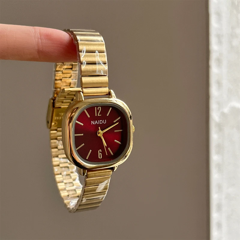 

Роскошные женские часы с регулируемым ремешком из нержавеющей стали, кварцевые наручные часы, женские часы, дропшиппинг, Reloj Mujer Relogio Feminino