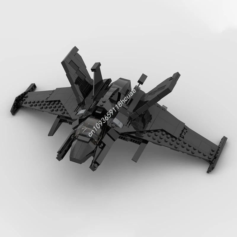 

386 шт. MOC Arkham Origins Batwing Super Heroes Строительные блоки Логическое мышление Космическая воображение решает Рождественскую игрушку в подарок