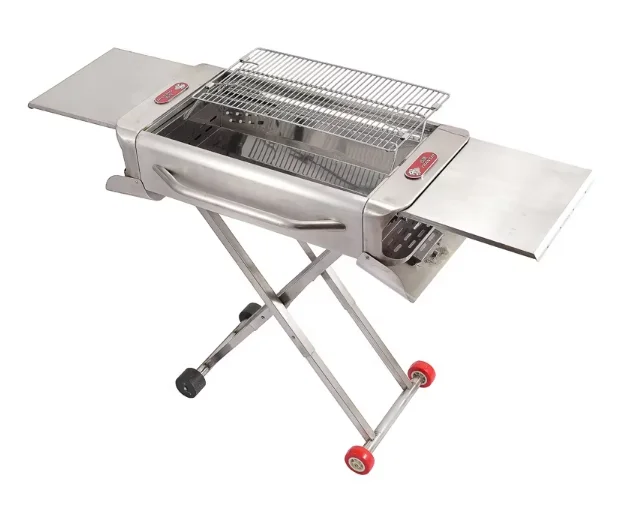 PeiqiLarge حقيبة شواية فحم قابلة للطي المحمولة في الهواء الطلق نزهة الشواء موقد التخييم طوي شواء شواء #2