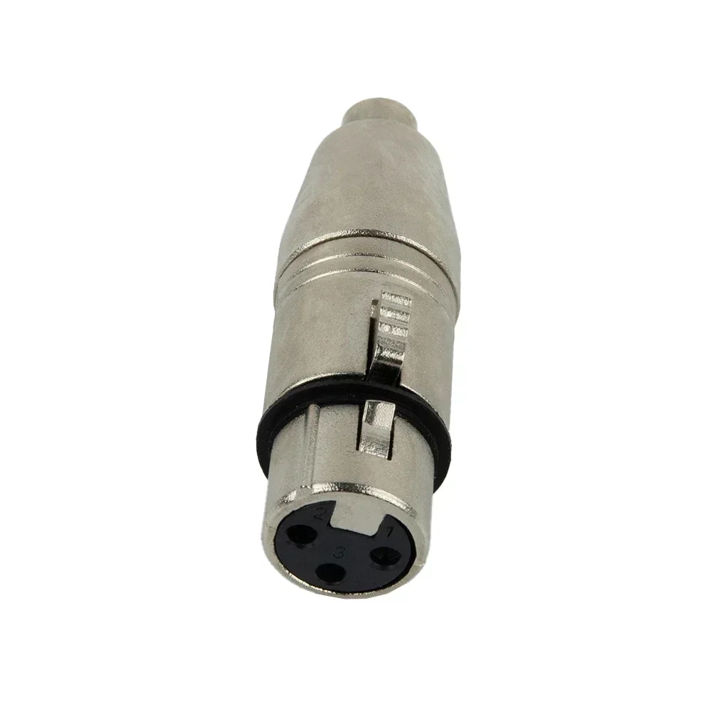 

For Speaker Audio Cable Adapter XLR To Adapter Audio Cable Connector Male XLR Female To Zinc Alloy Adapter