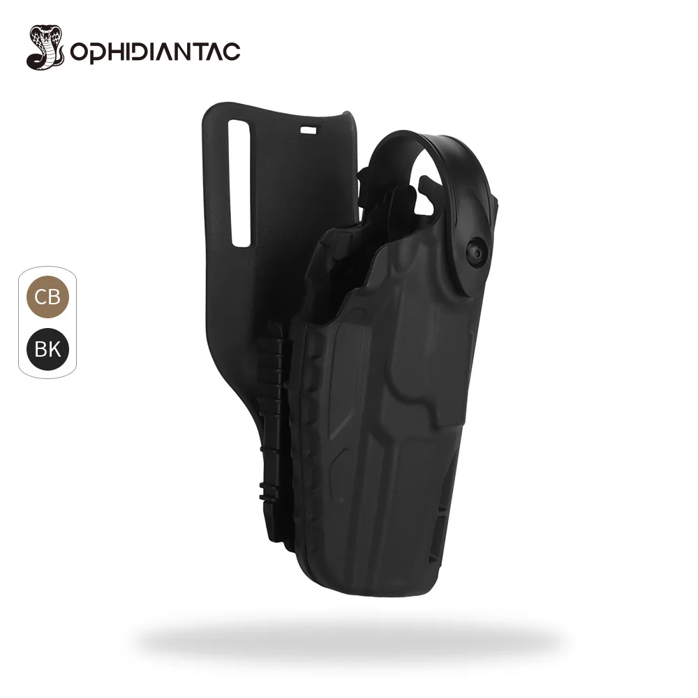 

OPHIDIANTAC Quick-release Holster P320 M17/M18 Pistol Holster Hunting Accessory Double Safety Lock Box System QLS