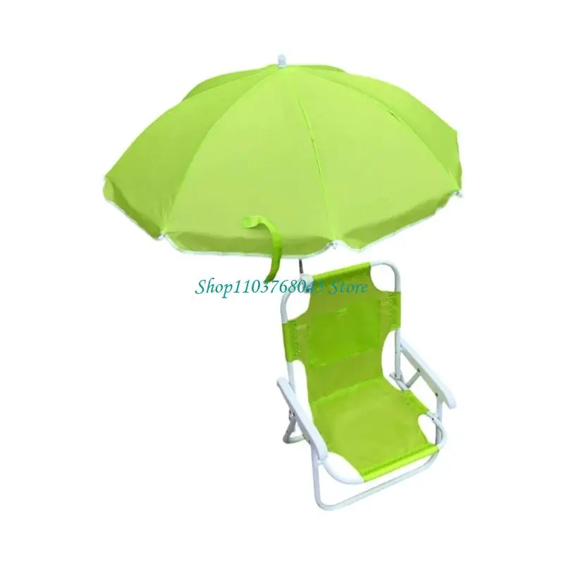 R53F كرسي أطفال خفيف الوزن للاستخدام الخارجي قابل للإزالة، إطار معدني قابل للطي #5