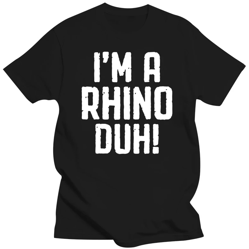 Men T Shirt I'm A Rhino Duh Halloween Costume(1)  Women t-shirt