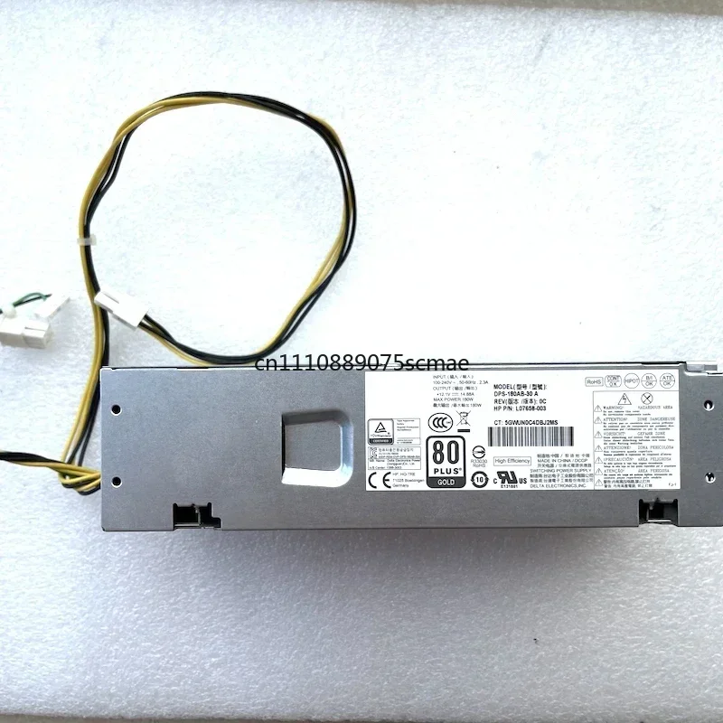 

Блок питания HP L07658-001 PA-1181-3HB L07658-003 для 280 G3 400 G5 180W, проверен, исправен.