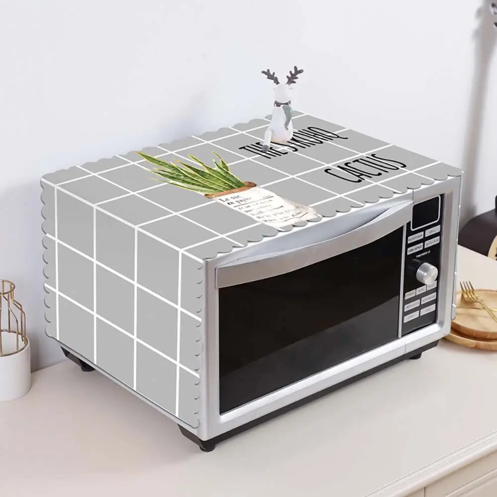 

Simple Fashion Home Decoration Supplies Dust Proof Cover Oil Dust Cover Refrigerator Hood Kitchen Accessories Microwave Cover
