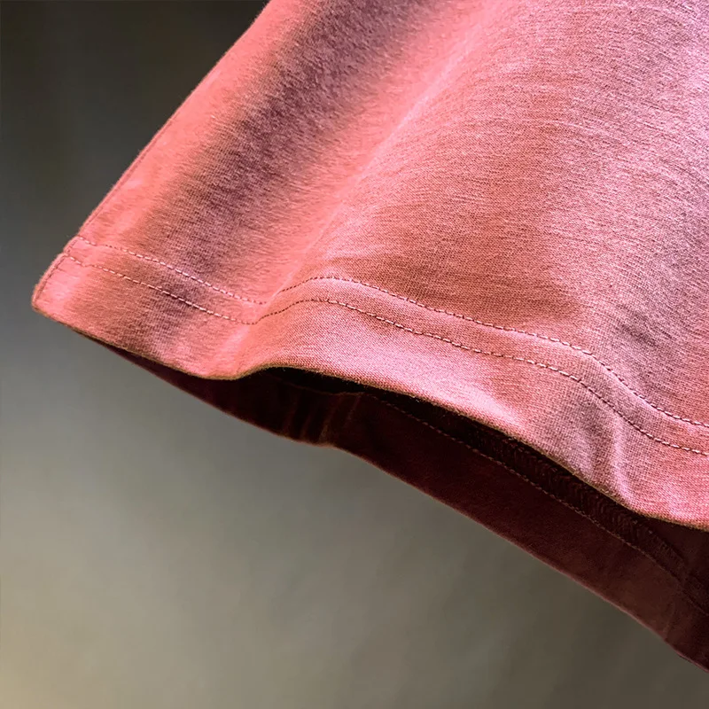 2025年トレンド アメリカンプリント 半袖 メンズTシャツ 夏服 ゆったり オーバーサイズ カジュアル 薄手