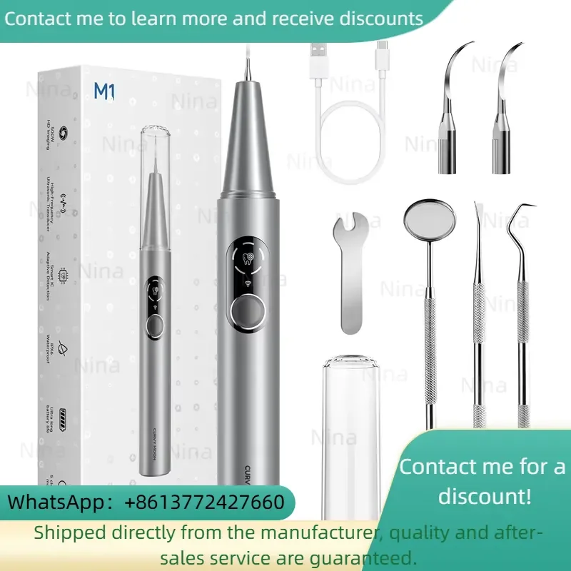M1 Visible Tartar Plaque Whitening Oral Cleaner Machine Plaque Remover Cleaning Kit Calculus Remover