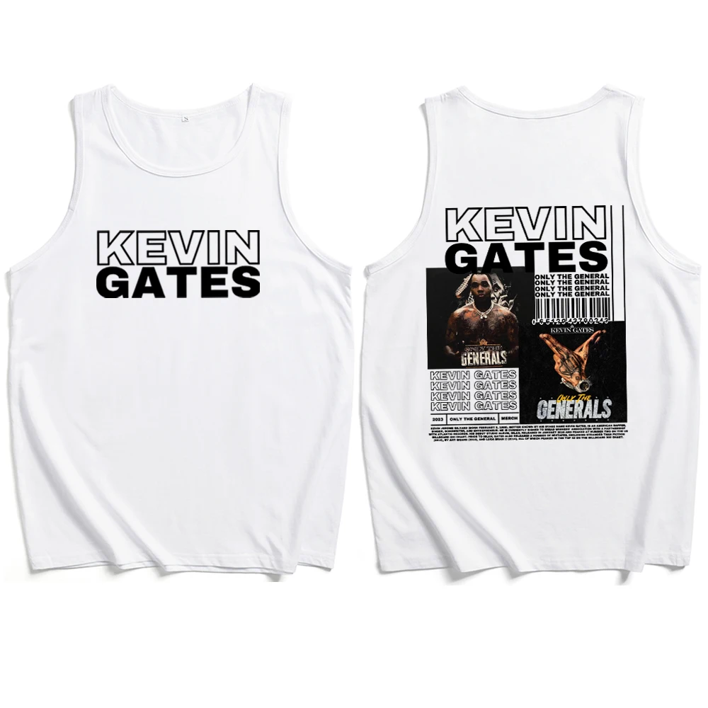 Kevin Gates Only The Generals Vest Kevin Gates Merch Gift for Kevin Gates Casual Vest Men Women T-Shirt Graphic Shirt