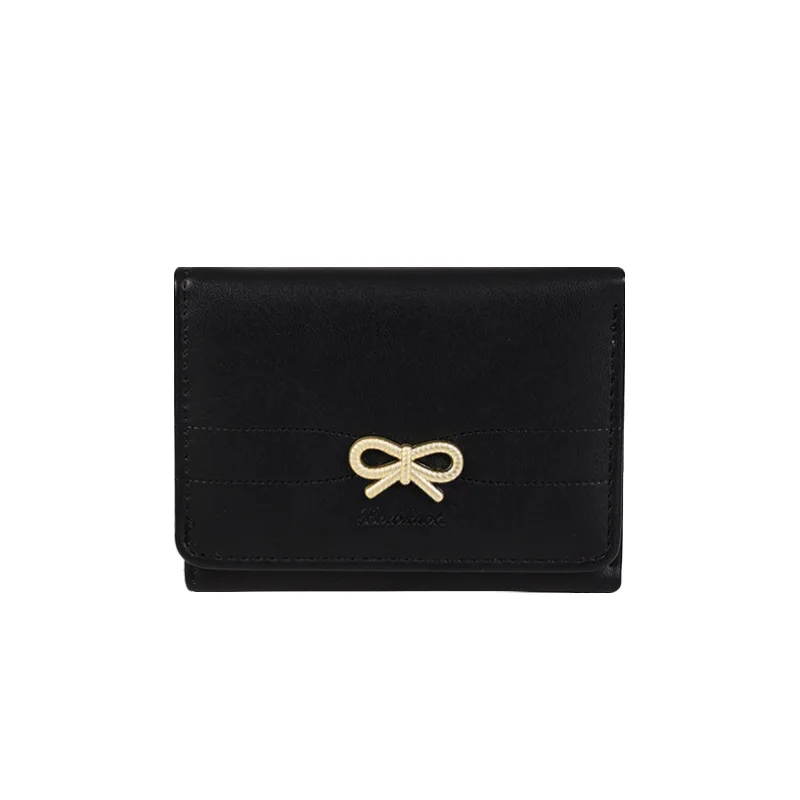 

Short Wallet for Women PU Leather Student Folding Coin Purse Cartoon Cute Butterfly Card Holder Girl Money Pouch Fashionable