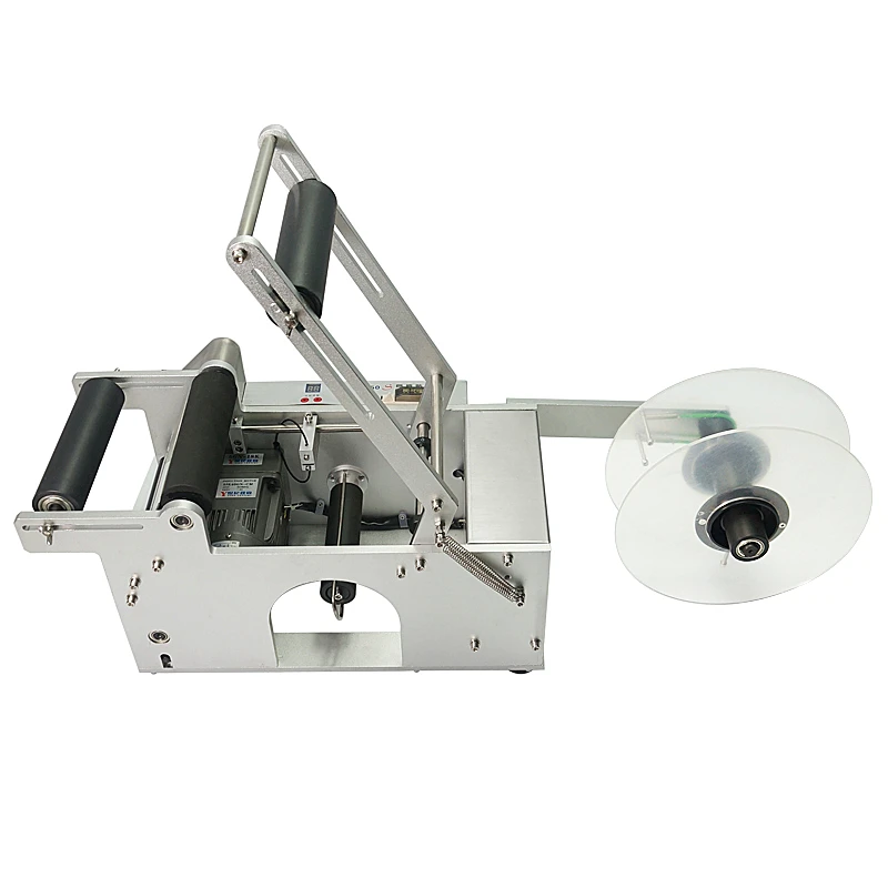 Máquina de Rotulagem Circular Semi-Automática LT50, Máquina Manual de Rotulagem de Etiquetas