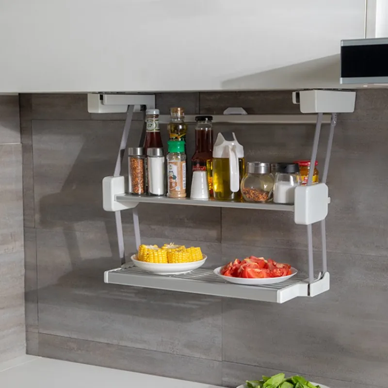 New 2-Tier Kitchen Storage Rack Cabinet Under Shelf