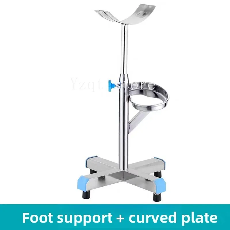 Medical stainless steel tripod, hospital orthopedic department dressing change foot bracket disinfection care knee lift