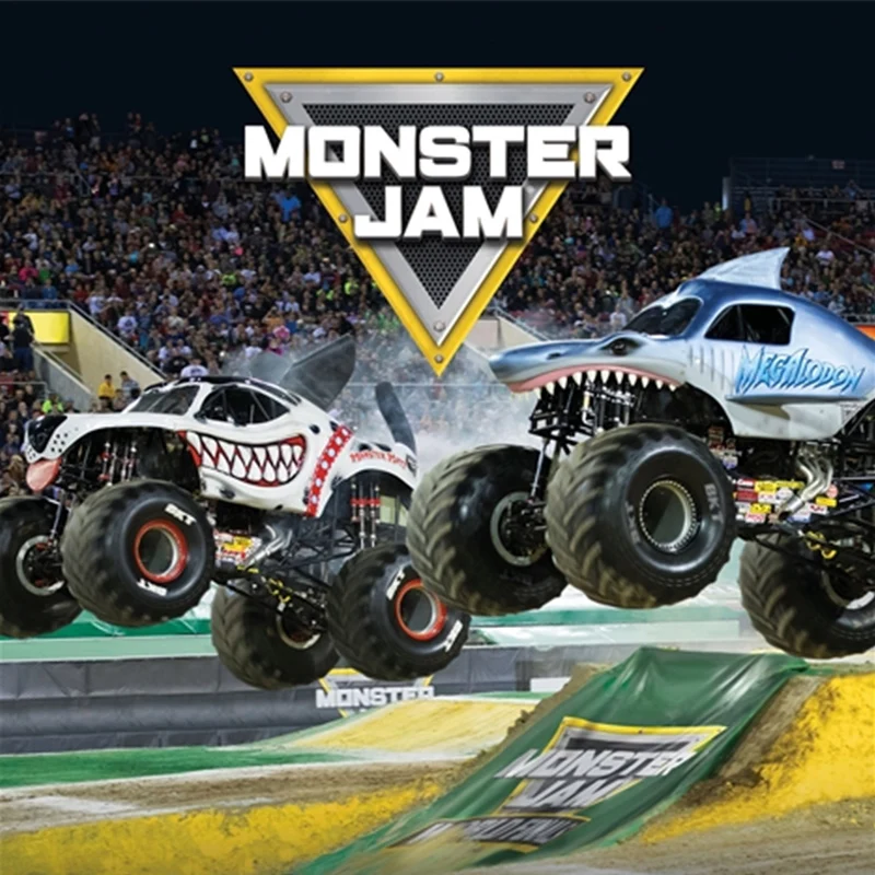 Original MONSTER JAM Grave Digger Toy Car Children Toys Collection Metal Diecast Model Car Boys Toys Miniature Cars Kids Toys