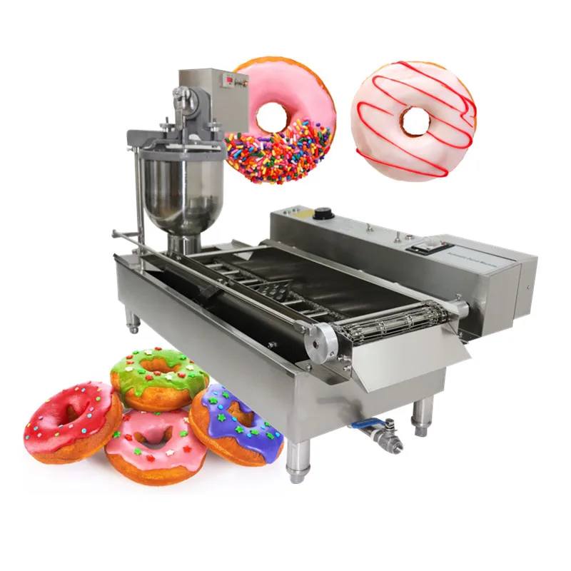 110 فولت 220 فولت التلقائي غير عصا وجبات خفيفة الحلويات صانعة حلوى الدونات الكهربائية الصغيرة مستديرة آلة صانعة حلوى الدونات