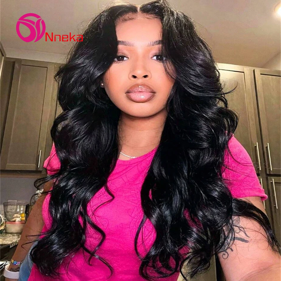 

30 38 Inch Transparent 13x4 Body Wave Lace Front Human Hair Wigs 200% Density Brazilian 13x6 Hd Lace Frontal Wig For Women