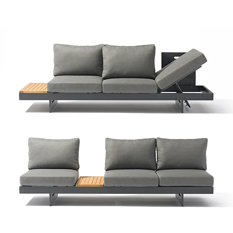 

«Мебель для патио», алюминиевая уличная мебель, садовый диван, уличный алюминиевый садовый набор