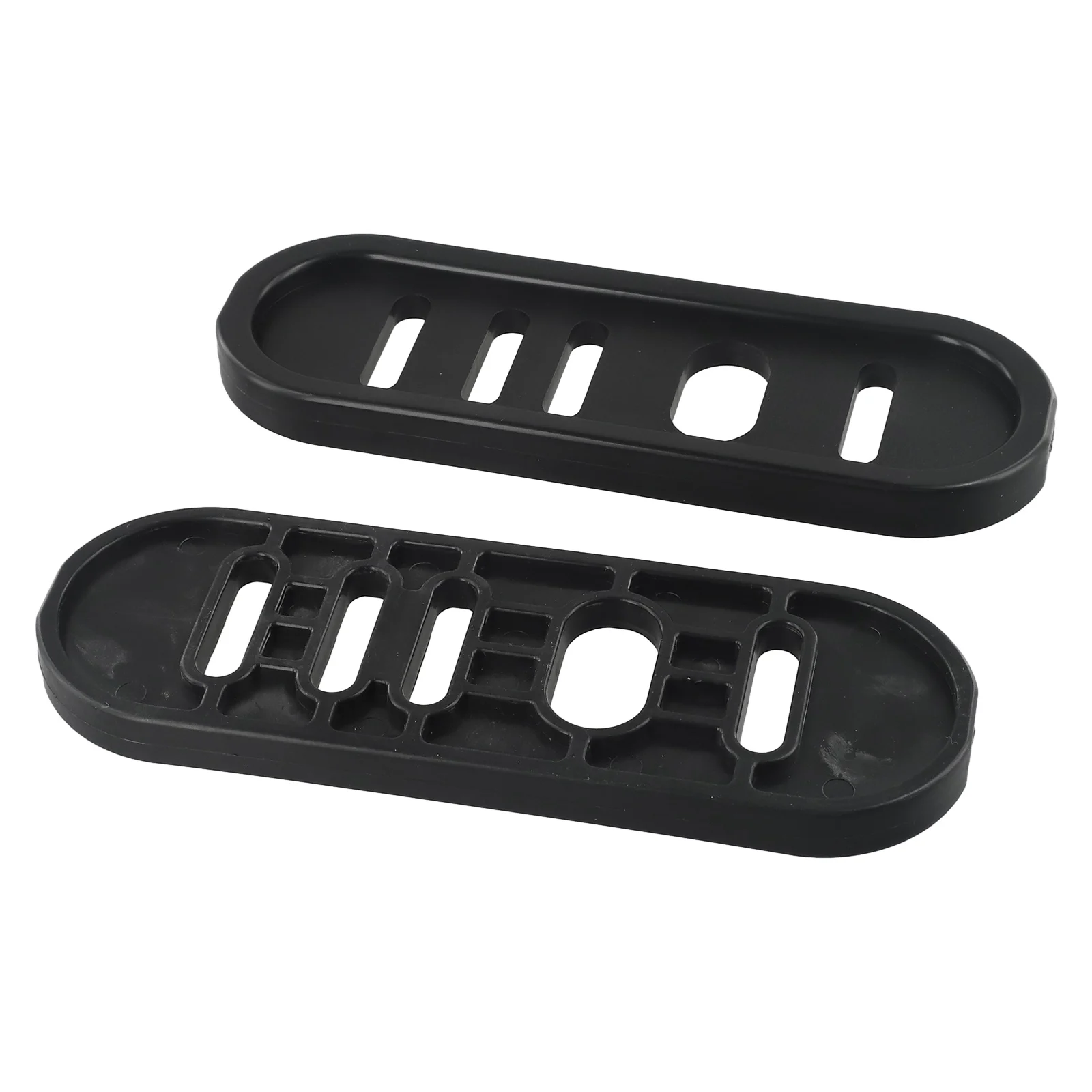 Snowblower Skid Shoes Set for Model 490-241-0010 Metal Slide Shoes with Hardware for Snow Thrower Ground Contact Adjustment