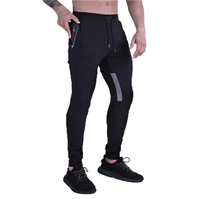 

Muscular athleisure light board slim fit pants trousers small foot corset cargo pants men