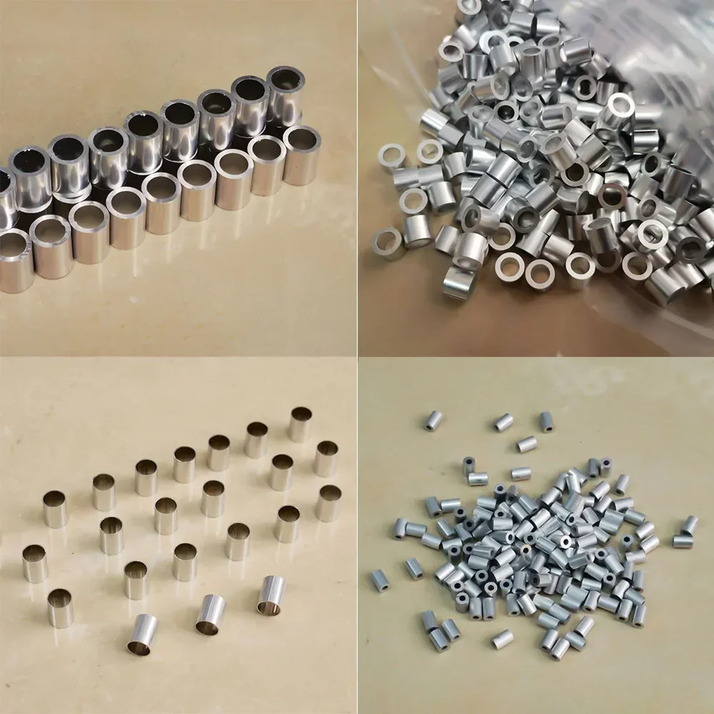 Imagem -03 - Corte de Alumínio Customizável do Tubo Faça Você Mesmo Customizável od 36 mm Espessura 0.250.5 mm 2-6.5 mm Longos 5000 Pcs