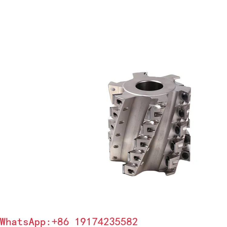 

Minimum Noise Level Spiral Cutter Head With Indexable Inserts