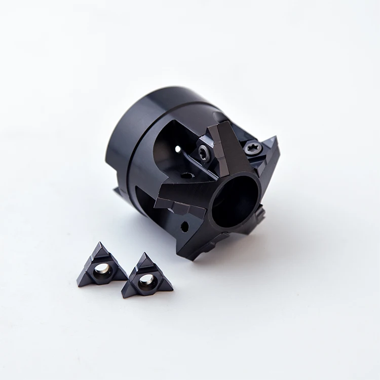 10pcs Thread Milling Cutter 5- Blade Customizable Tungsten Carbide PVD with Central Coolant for Deep Hole