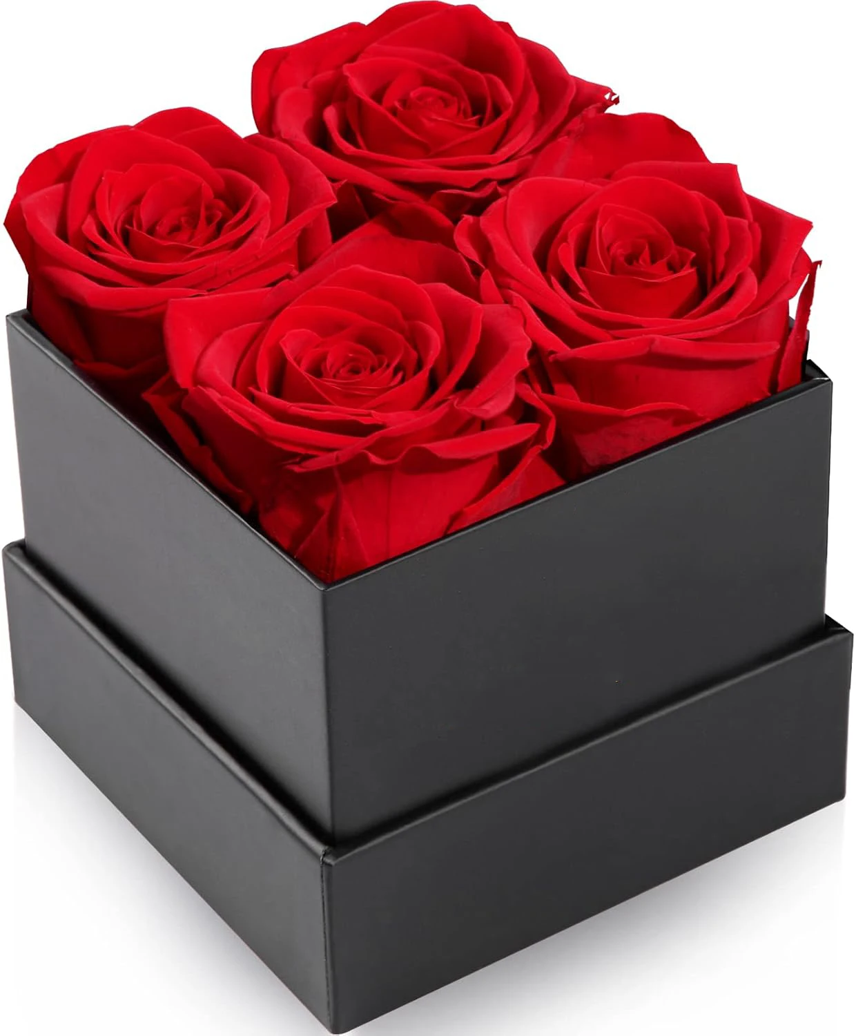 Konservierte Rose, Muttertagsrosen in einer Box, Ewig Haltbare Rosen als Geschenk für Mama, Geburtstagsgeschenke für Frauen/Mutter/Freundin/Ehefrau/Oma/Sie
