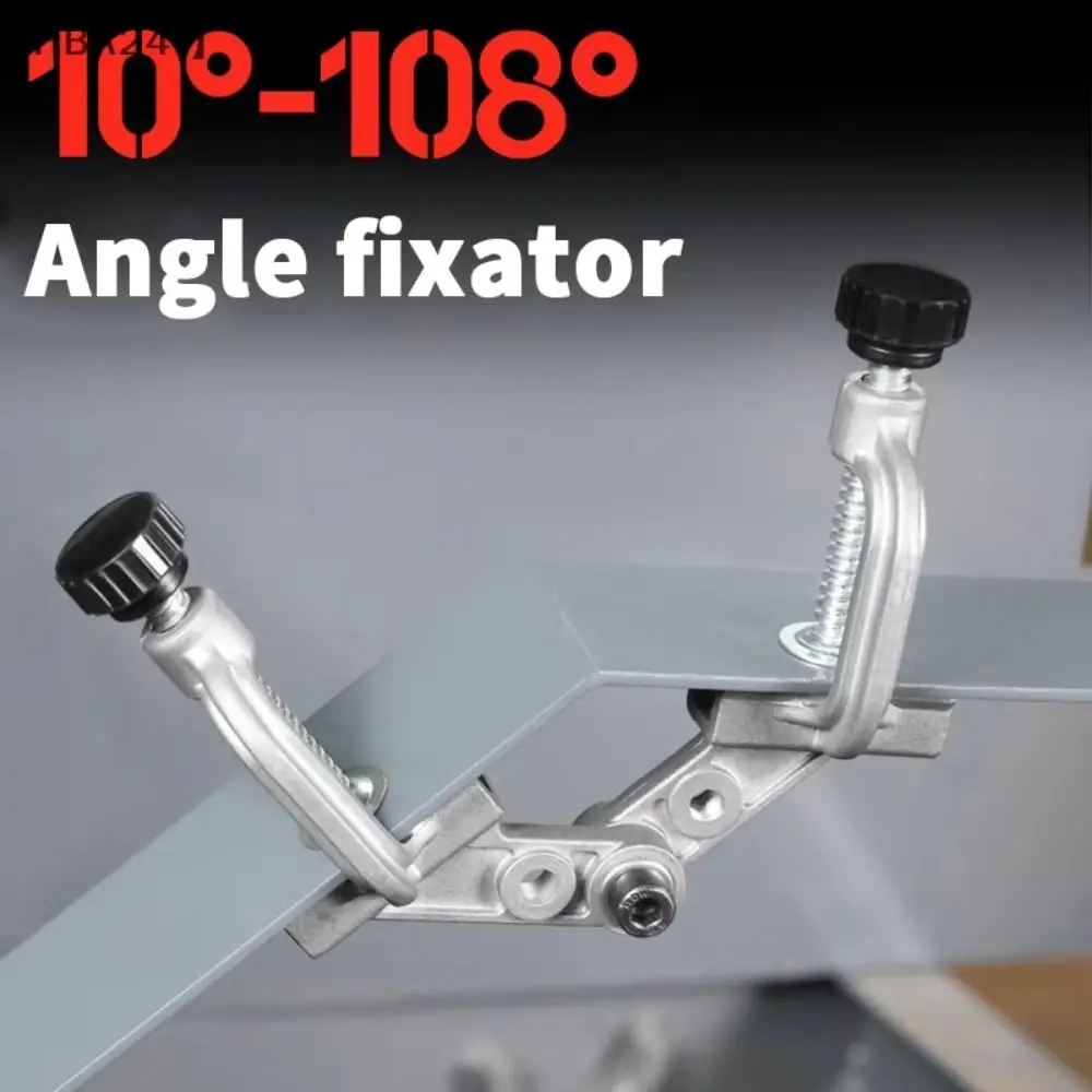 Stainless Steel Angle Clamp Holder Square Tube TC1/TCA2 Multi Angle Artifact Tool Welding Positioner 90 / 10-180 Degree