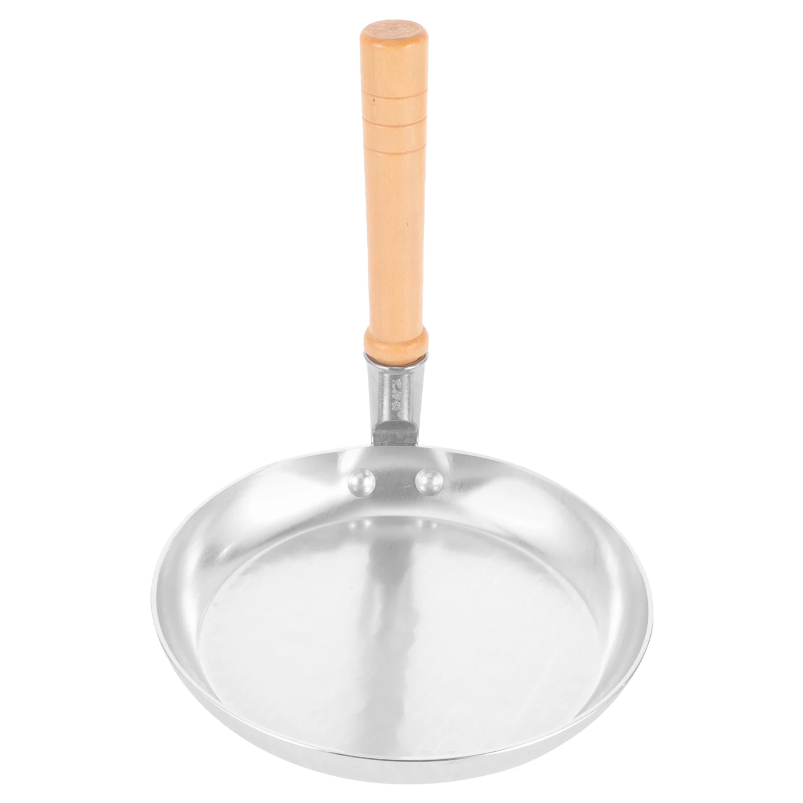 

Vertical Handle Nonstick Mini Metal Skillet Egg Fry Pan Tamagoyaki Oyakodon Multi-use Oil Heating Pot Breakfast Kitchen