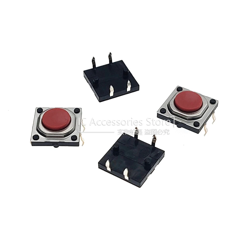 10PCS SKQEADA010 Button Tact Switch 12*12*4.3h Dustproof And Waterproof Reset Button