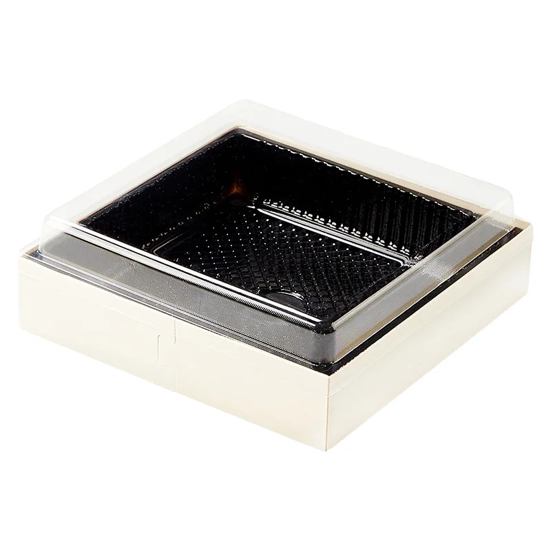 Custom Fruit Packaging Box Fruit Platter Takeout Box Cut Fruit Food Grade Wooden Fruit Cutting Packing Box