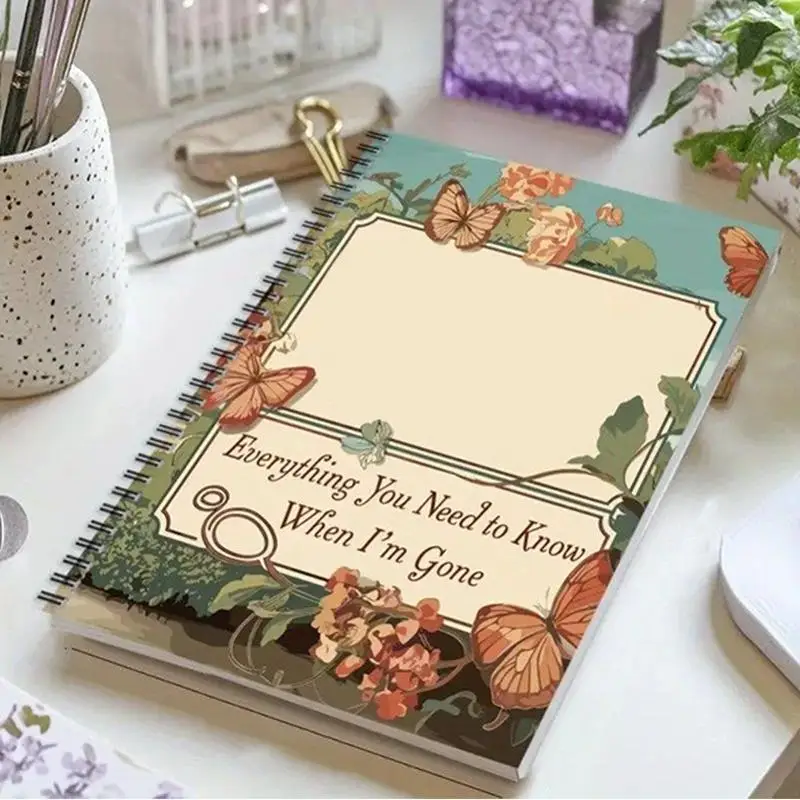 End Of Life Planner Organizer After Death Planning Notebook With Binding Design Brings Together Key Data And Documents Funeral