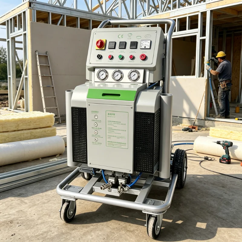 Two Component Materials Polyurea Spray Machine Polyurethane Foam Insulation Machine for Sale