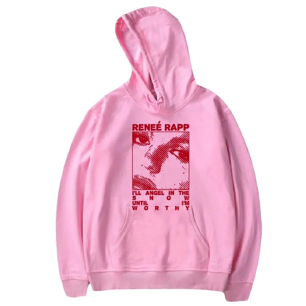 Renate Rapp Hoodie para homens e mulheres, pulôver de manga comprida, moletons com capuz, streetwear casual unissex, roupas 2024