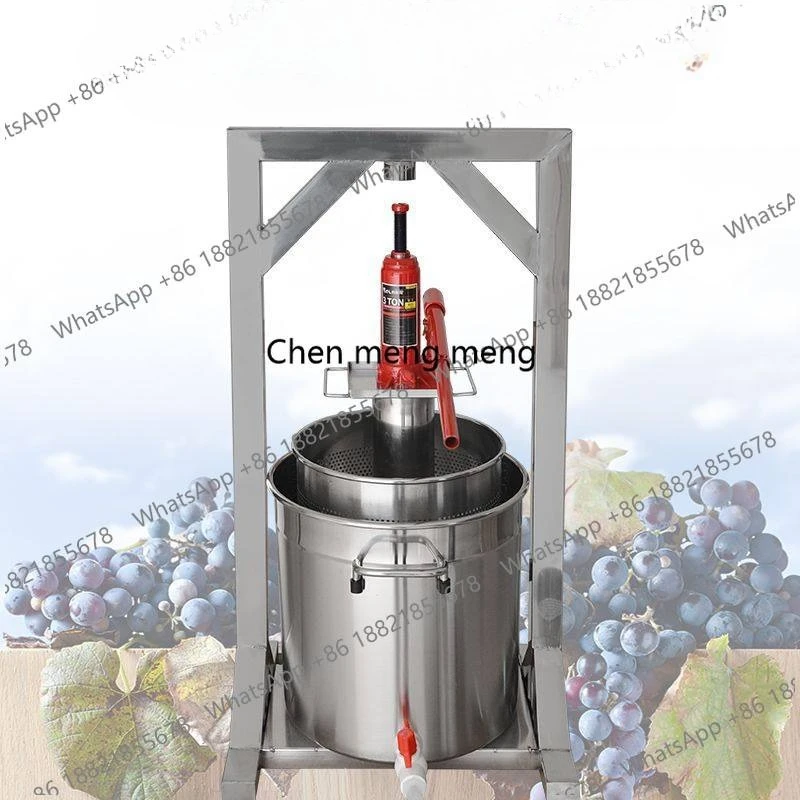 Grape fruit stainless steel press manual household small filter press