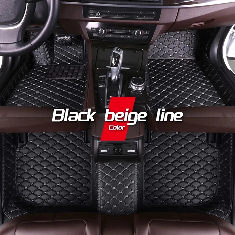 Car Floor Mats for Volkswagen Tiguan Allspace LWB 2017~2022   Interior Details Car Accessories Carpet