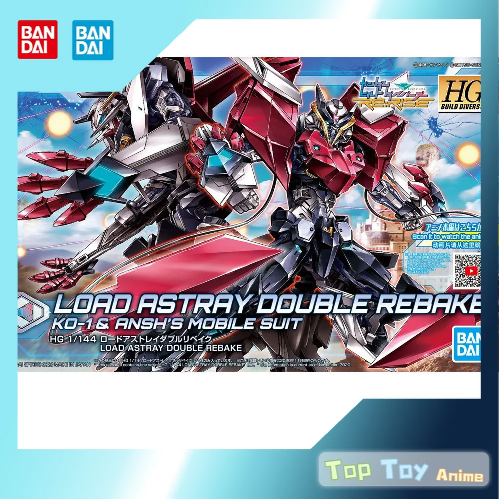 

Hobby Japan Anime Original HG 1/144 HGBD:R LOAD ASTRY DOUBLE REBAKE Figure Model Kit Christmas Gift Toys for kids