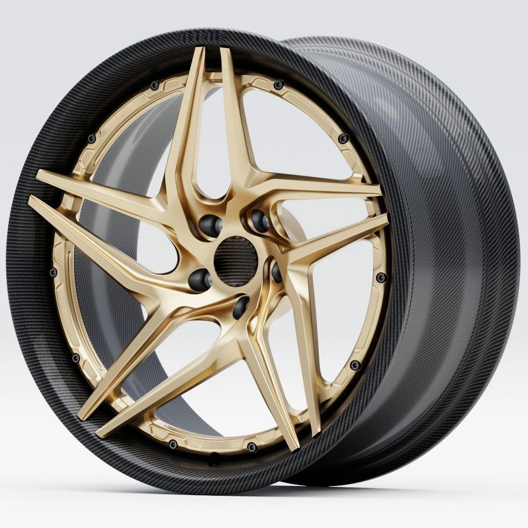 

Rims New Design Forged Carbon Fiber Wheels 18 19 20 21 22 23 24 Inch Lightweight for 911 M5 M4 599 488