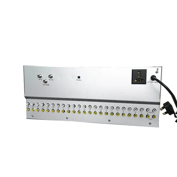 South America Market Catv Headend   Modulator 16 Channels AV input