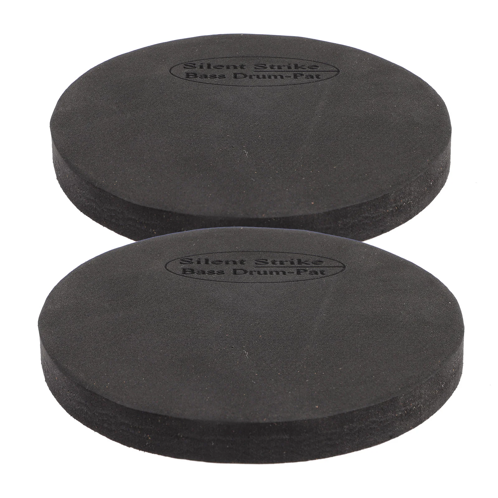 

2 Pcs Pedal Pad Stickers Nail Patches Drum Strengthen Protection Accessories