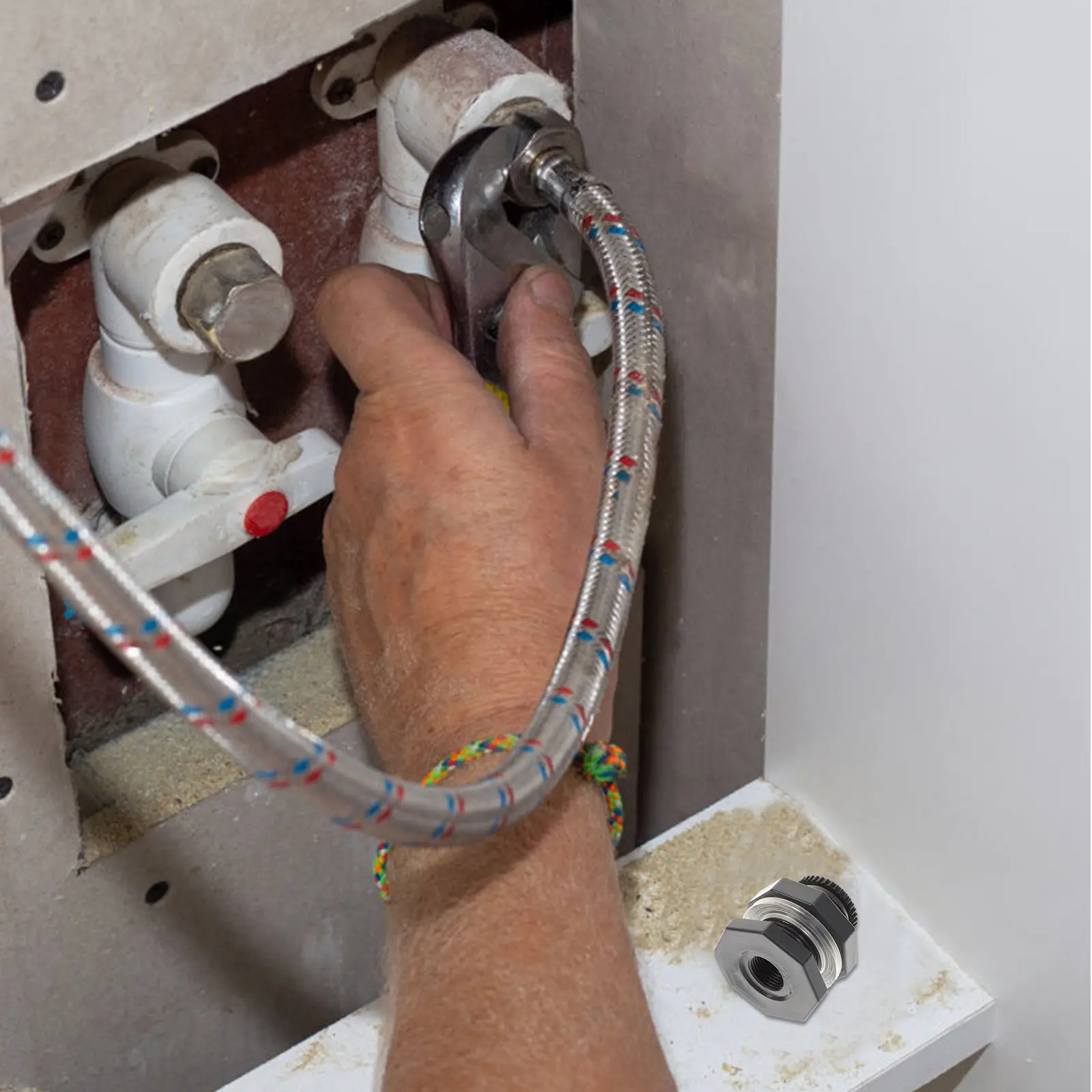 

Комплект из 1 шт. прочных резьбовых соединителей из ПВХ для водонапорных баков, бочек для дождевой воды, аквариумов, бассейнов, ремонта садовых шлангов