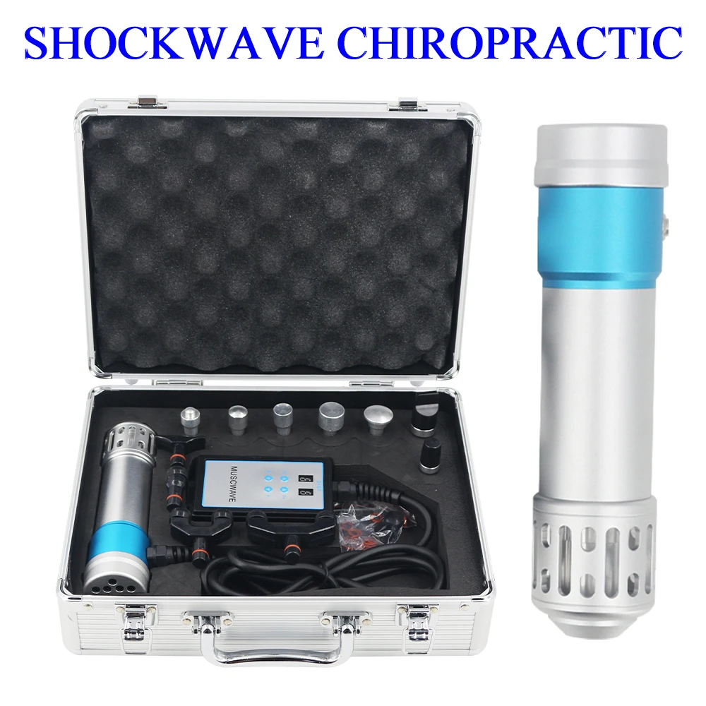 New Shockwave Therapy Machine Chiropractic Tools Physiotherapy ED Treatment Pain Relief 2022 Extracorporeal Shock Wave Device